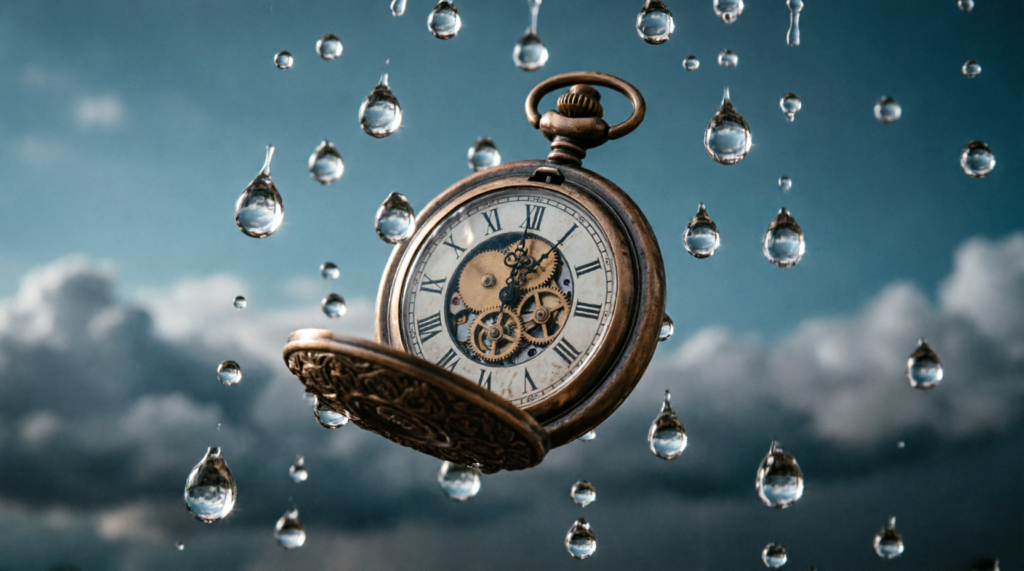 El reloj que detenía la lluvia