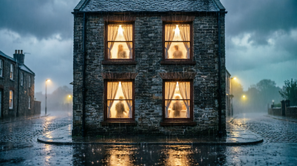 LA CASA DE LAS LUCES ENCENDIDAS