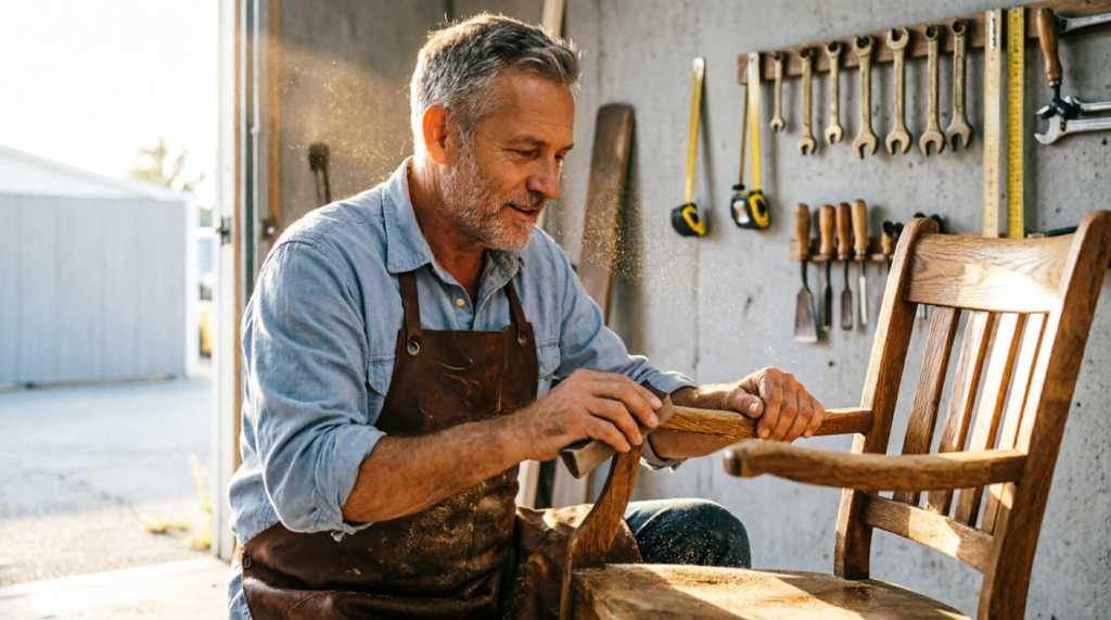 El hombre que aprendió a empezar de nuevo a los cincuenta